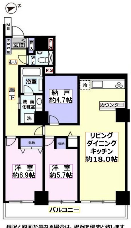 パークフィールドみさとテラ・ウエスト4街区2号館 間取図・土地図