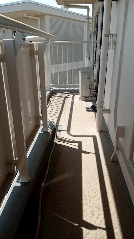 若葉台第一住宅    現地写真（バルコニー）
