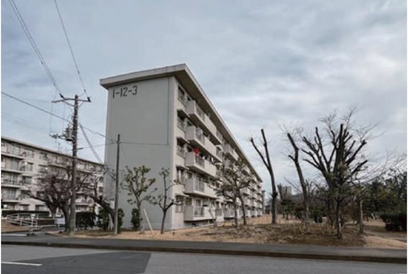 真砂一丁目団地 現地写真