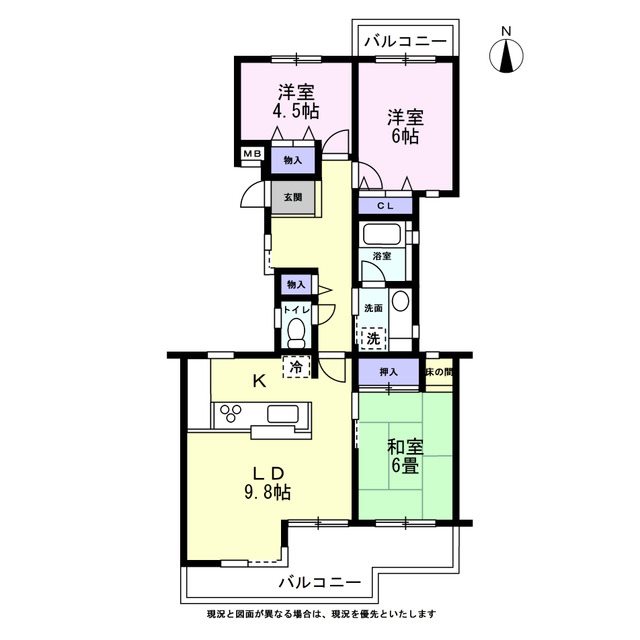シーハイム金沢 間取図・土地図