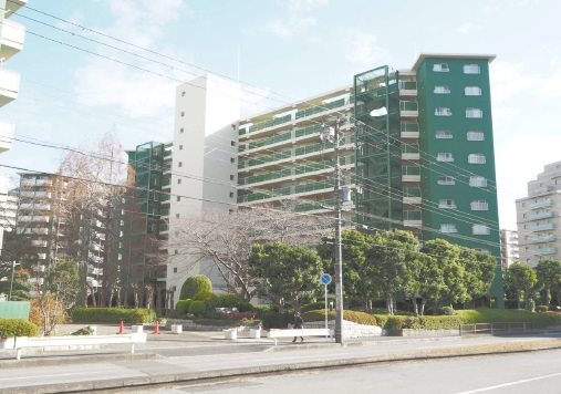 検見川パークハウスＣ棟 現地写真
