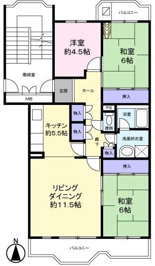 東鷲宮ニュータウン駅前通り 間取図・土地図