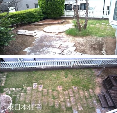 木刈一戸建 現地写真（庭）