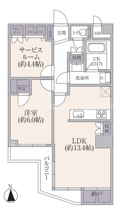 スターハイツ桜ヶ丘 間取図・土地図