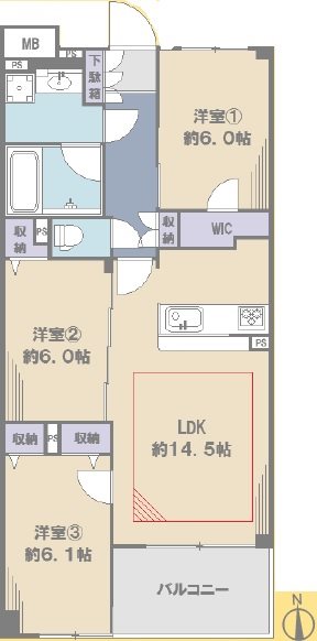 デュアルスイート西葛西 間取図・土地図
