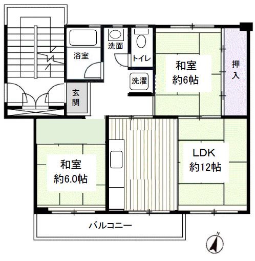 みさと団地（8街区） 間取図・土地図