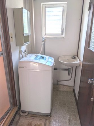 草加旭町団地 内観写真（洗面台・洗面所）