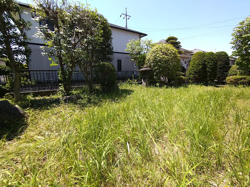 戸建　池の上二丁目 現地写真（庭）