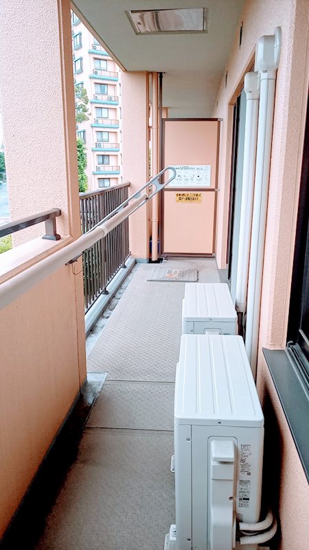 グリーンコモンズ川越 現地写真（バルコニー）