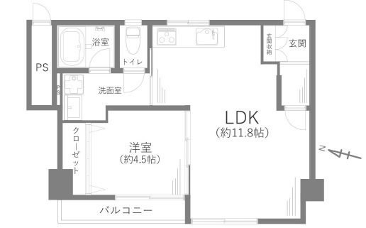 コンバイン新杉田 間取図・土地図