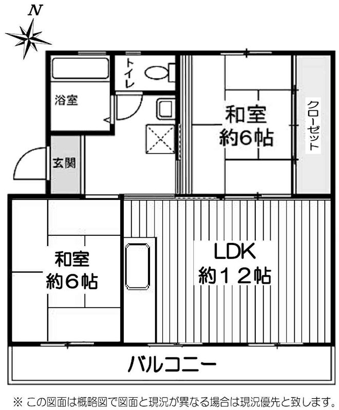西小中台団地19棟 間取図・土地図