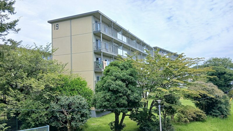 西小中台団地19棟 現地写真