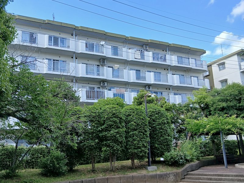東鷲宮ニュータウン公園通り  現地写真