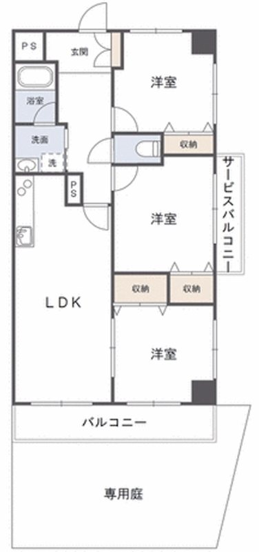 スカイタウン西船橋 間取図・土地図