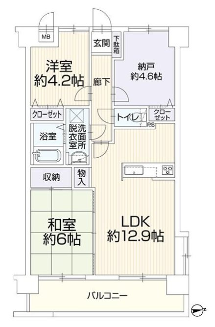 プラタスガーデンつきみ野 間取図・土地図