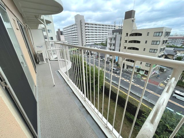 浦和白幡東高層住宅 現地写真（バルコニー）