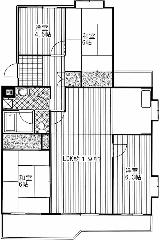 北柏ライフタウン4-1 間取図・土地図