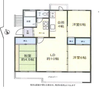 夏見台住宅  間取図・土地図