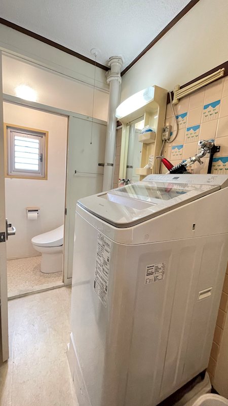 夏見台住宅  内観写真（洗面台・洗面所）