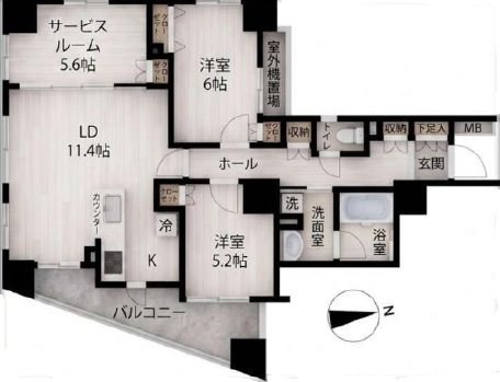 ＶＩＬＬＥＶＩＯ　ＫＡＳＡＩ 間取図・土地図