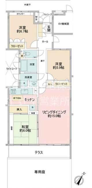 パストラルハイム湘南太平台Ⅱ 間取図・土地図