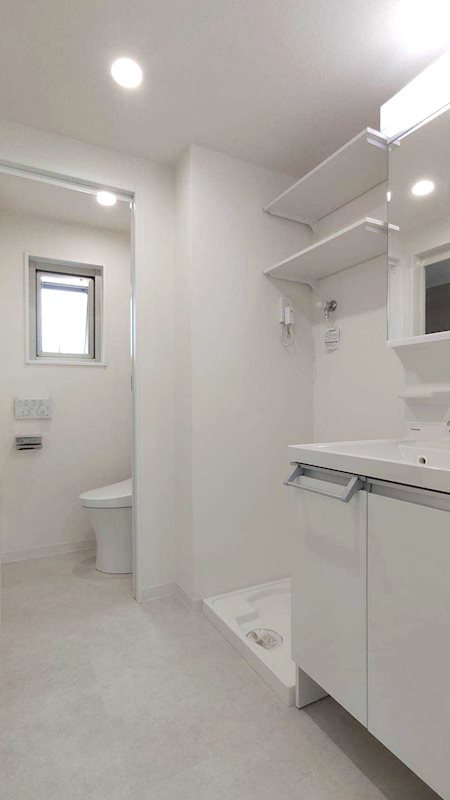 高洲一丁目住宅 内観写真（洗面台・洗面所）