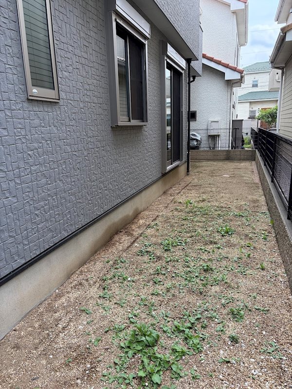 鴻巣市小松3丁目中古戸建 現地写真（庭）