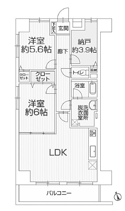 藤沢西ガーデンハウス 間取図・土地図