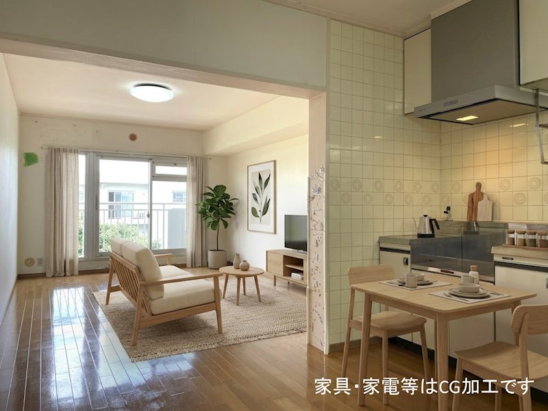 並木2丁目第12住宅 6号棟 内観写真（リビング）