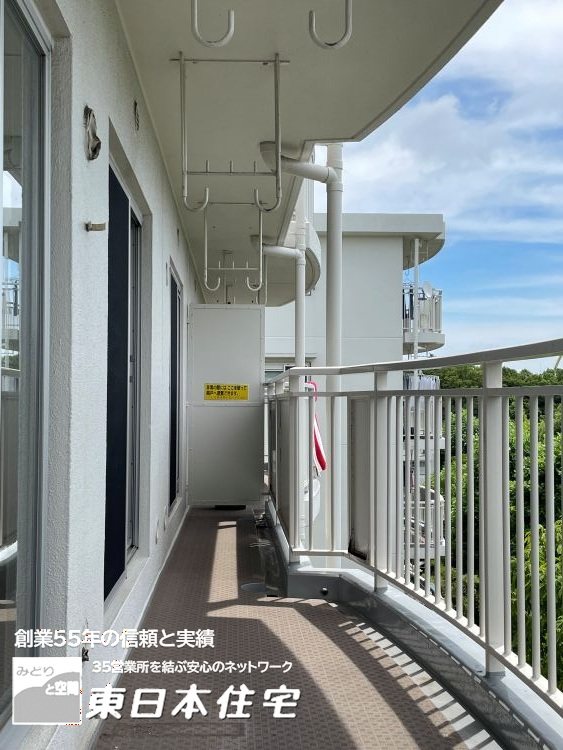 並木2丁目第12住宅 6号棟 現地写真（バルコニー）