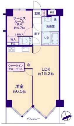 ロックプラザ橋本 間取図・土地図
