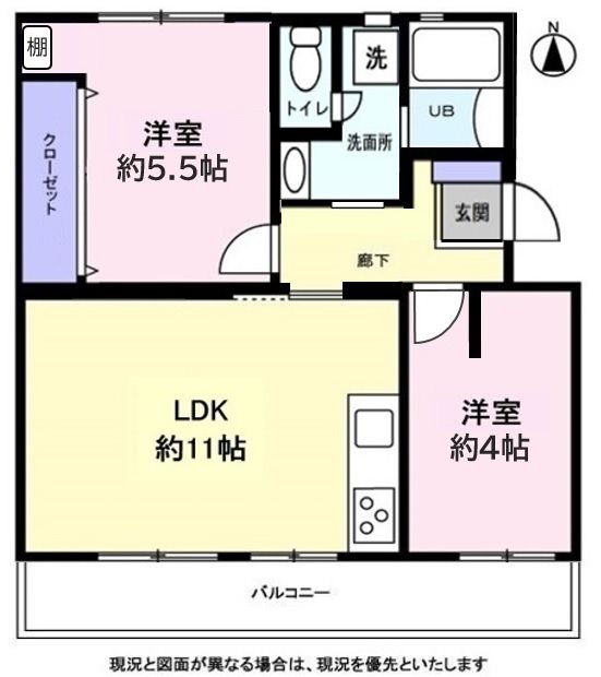 村上団地3街区 間取図・土地図
