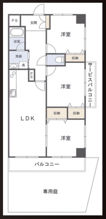 スカイタウン西船橋 間取図・土地図