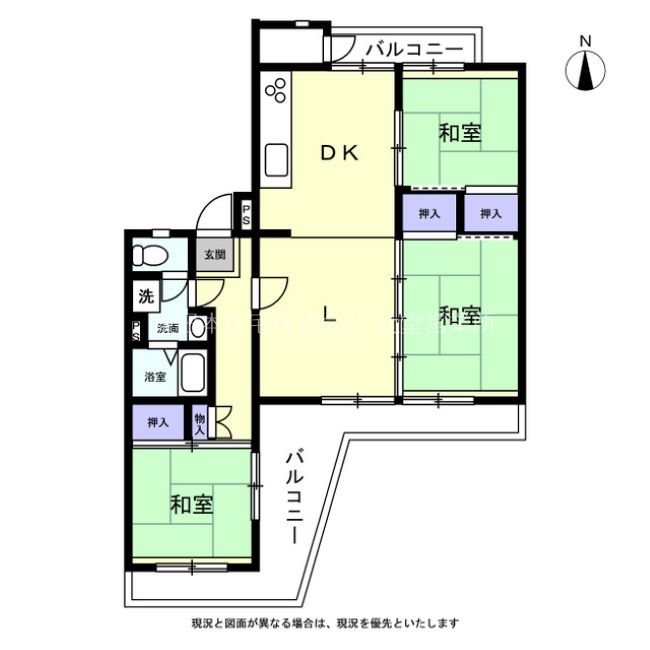 平塚高村団地 間取図・土地図