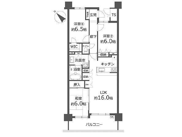 レイディアントシティ戸塚 間取図・土地図