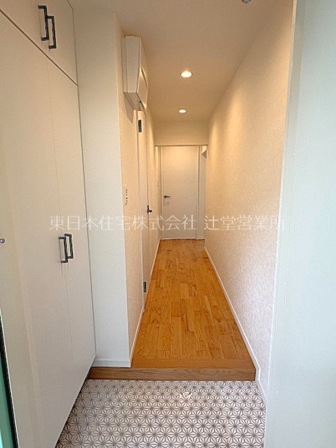 羽根沢第一住宅 現地写真（玄関）