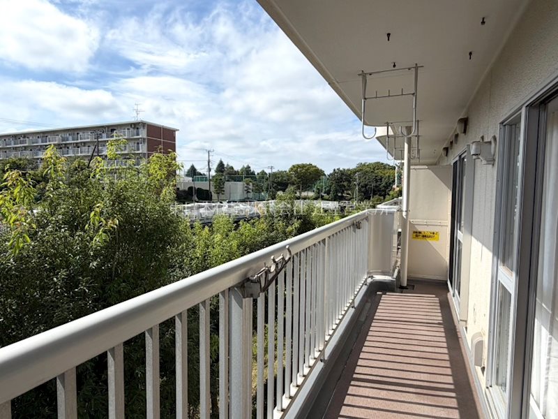 羽根沢第三住宅 現地写真（バルコニー）
