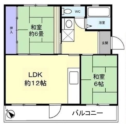 高津団地5街区（高津） 間取図・土地図