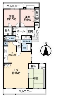 ベルブリーズ森の里４号棟 間取図・土地図
