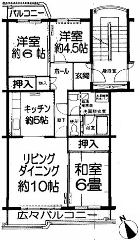 光ケ丘第二エステート   間取図・土地図