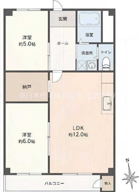 ぐみさわ東ハイツ 間取図・土地図