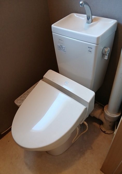 村上団地2街区 内観写真（トイレ）