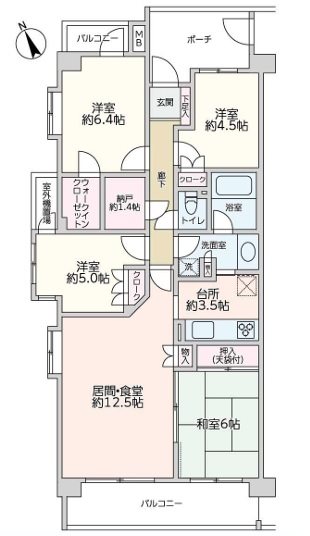柏あけぼのパーク・ホームズ 間取図・土地図