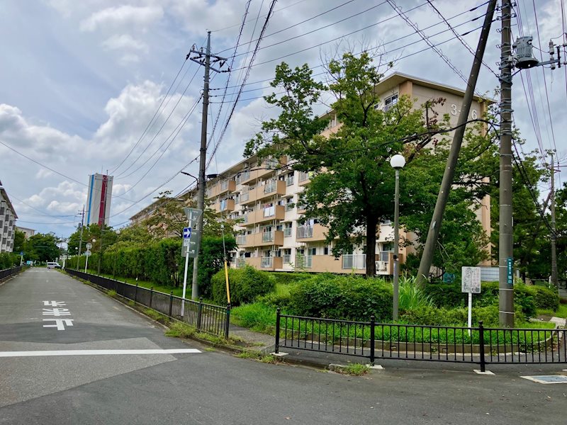 新栄町団地 現地写真