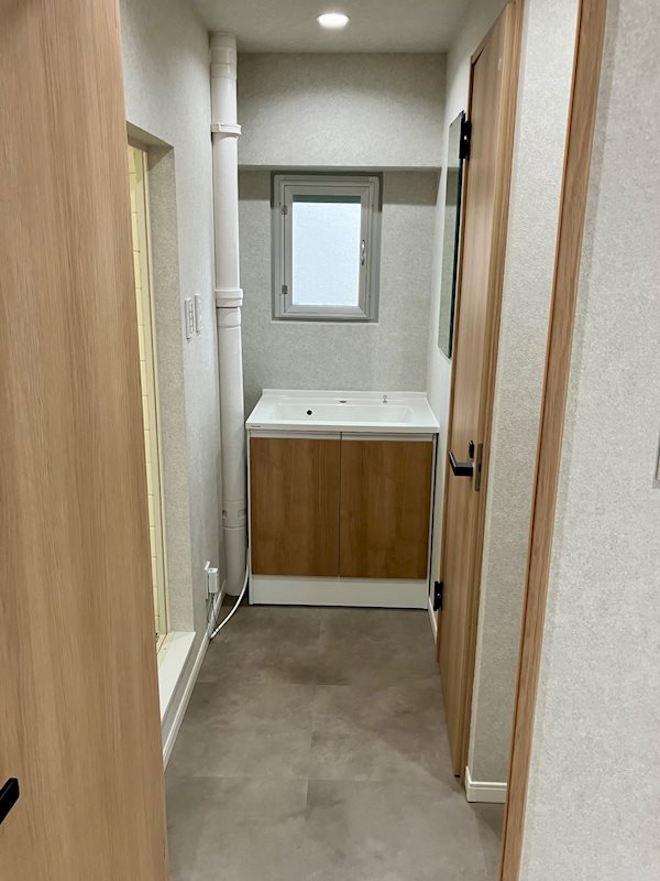 新栄町団地 内観写真（洗面台・洗面所）
