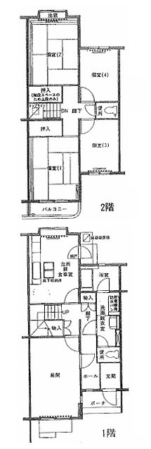 北柏ライフタウンタウンハウス（19街区） 間取図・土地図