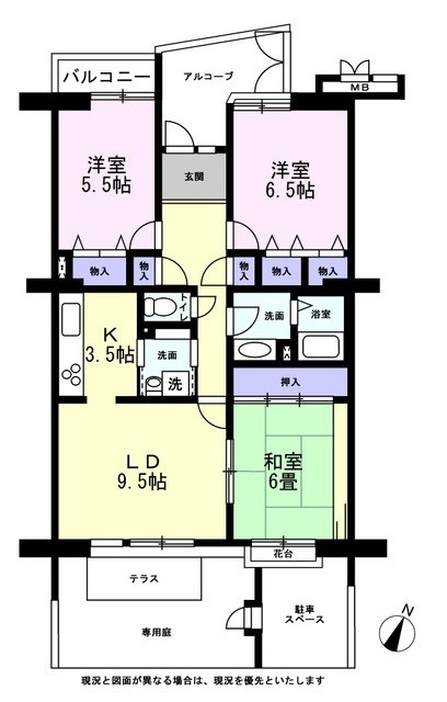 うらわイーストシティかつら街 間取図・土地図