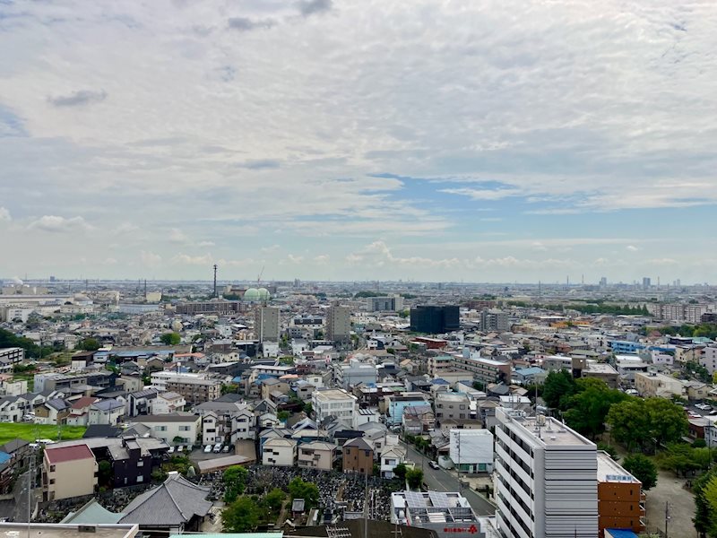 谷塚コリーナ・ライオンズタワー谷塚 眺望写真