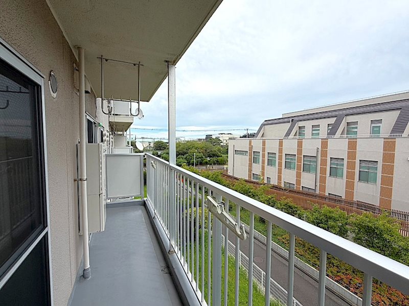 辻堂海岸団地 現地写真（バルコニー）