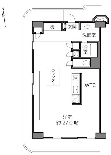 メゾン葛西 間取図・土地図